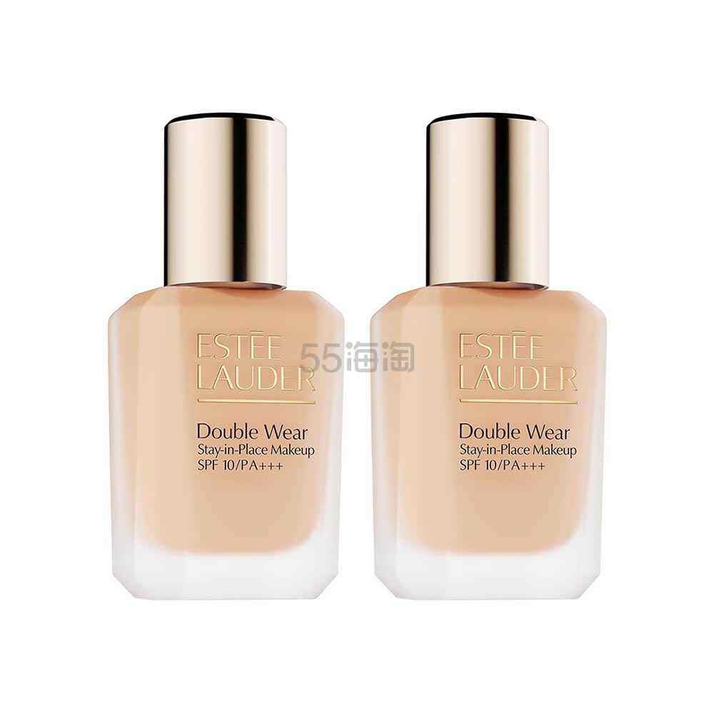 ESTÉE LAUDER-轻透持妆粉底液双支装 第二代DW持妆粉底液-1W2-30ml*2
