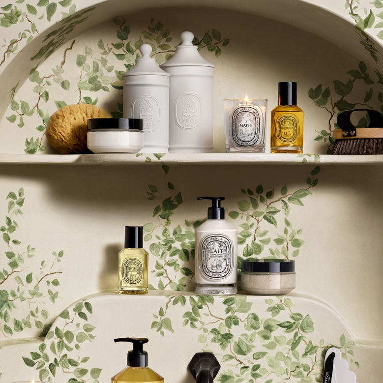 Diptyque：身体护理系列上新热卖！入洁面凝胶、缎面油等
