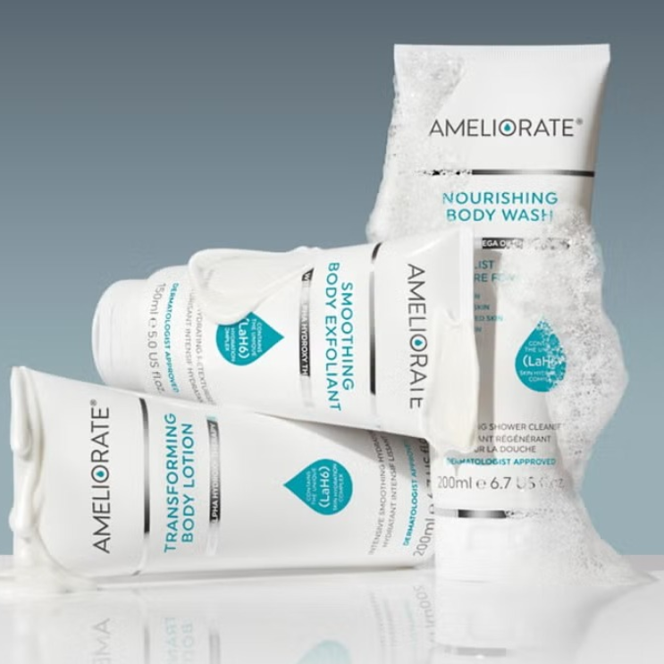 DermStore：鸡皮救星！Ameliorate 精选身体护理热卖