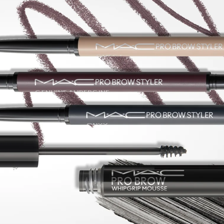 MAC Cosmetics：全新专业眉妆系列上线！一笔勾勒、打造蓬松、利落眉型