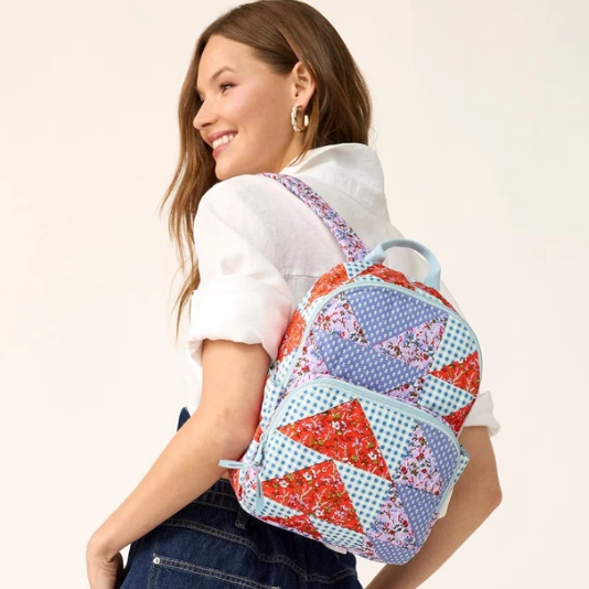 Vera Bradley：精选背包、旅行包特惠！小号班伯里双肩背包$62