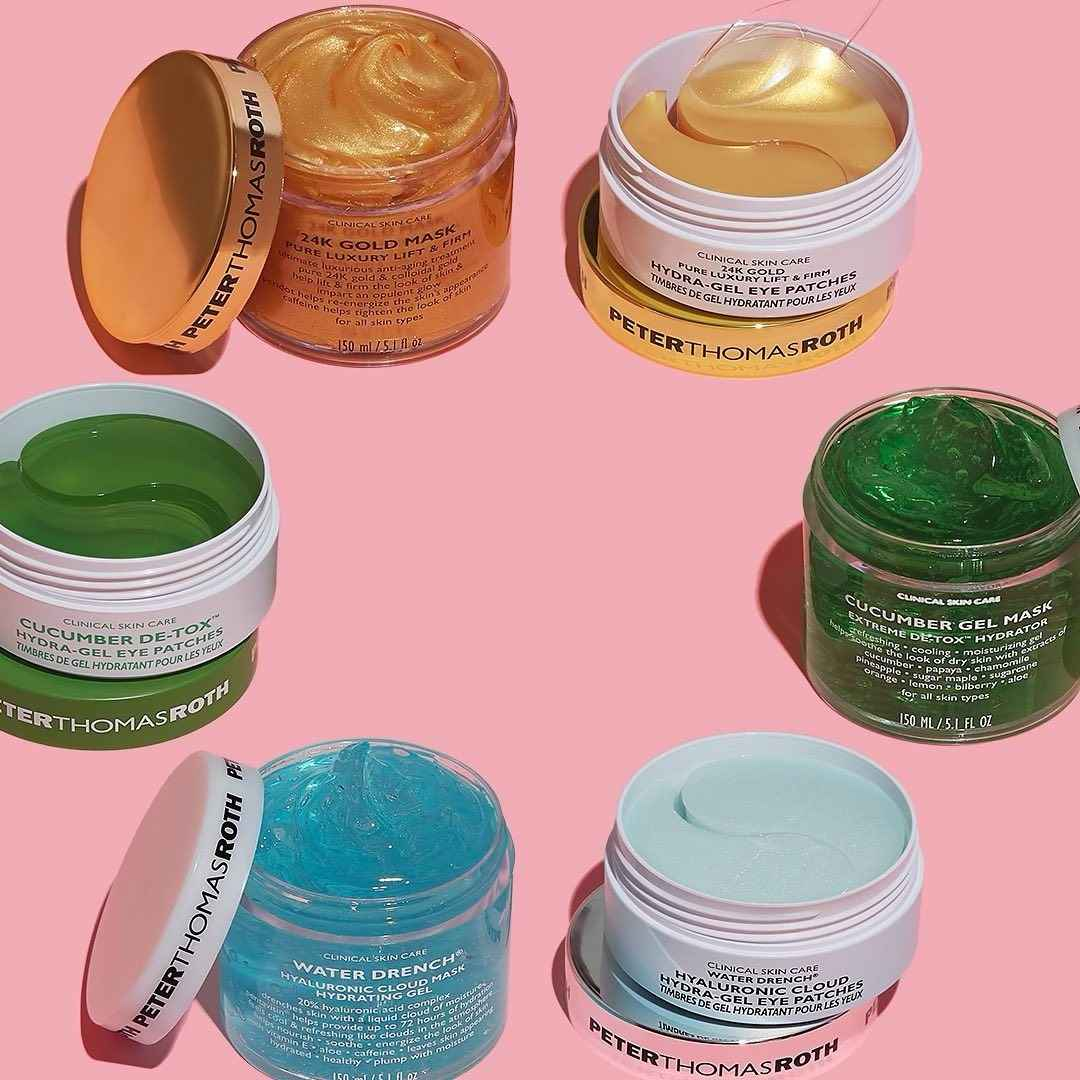 Peter Thomas Roth：面膜买1送1！入​​24K黄金面膜、黄瓜凝胶面膜