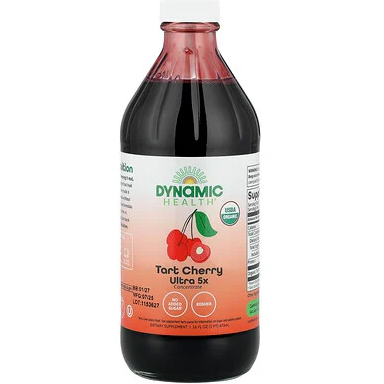 Dynamic Health，每日一次酸樱桃浓缩汁，超浓缩 5 倍配方 473ML