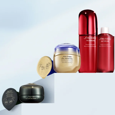 Shiseido：资生堂季末大促！白胖子防晒$27、红色蜜露精萃液$67