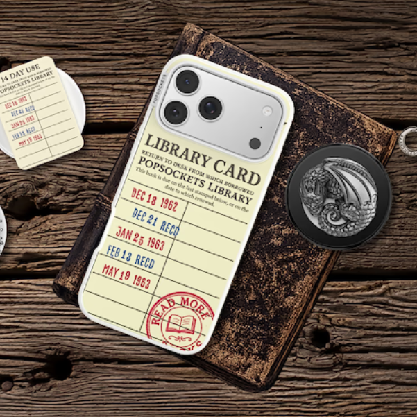 Popsockets 泡泡骚：Bookish Vol. 4 图书馆骑士系列手机配饰上新