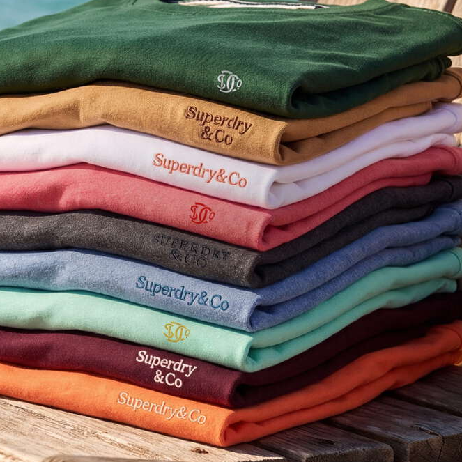 Superdry US：纯棉T恤热卖！3件$65