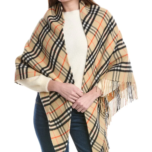 Burberry 巴宝莉经典格纹披肩