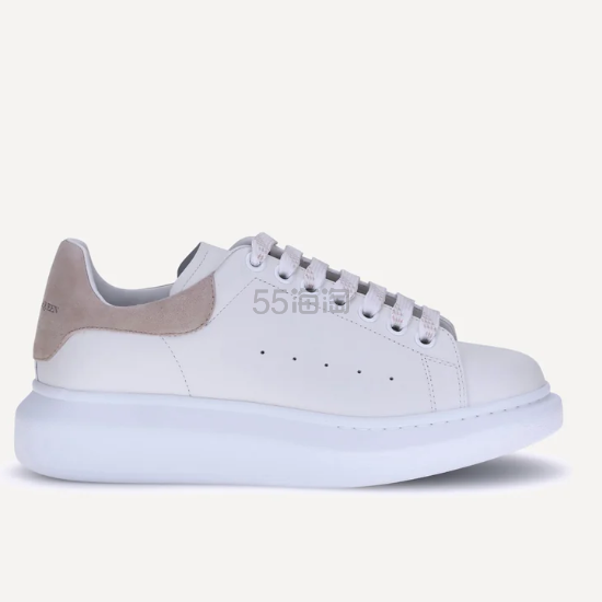 Alexander McQueen 麦昆粉尾小白鞋