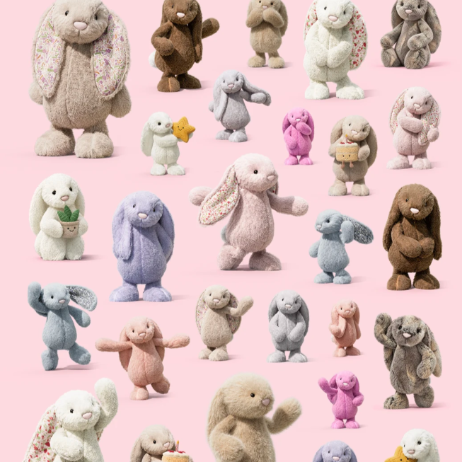 Selfridges：Jellycat热卖专区 入圣诞限定、英国限定玩偶