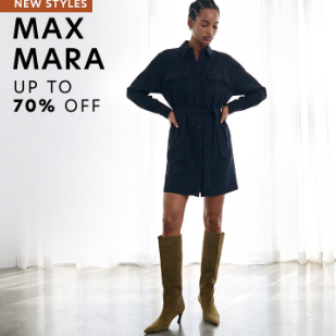 Gilt：Max Mara 新品特卖！羊毛衫$199、Zenone羊毛大衣$399