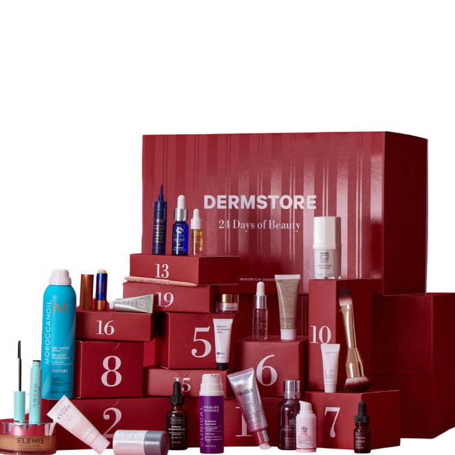 价值$1,147！Dermstore 24日倒数日历