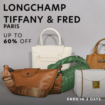 Gilt：时尚热卖！入手 Longchamp、Tiffany、Fred Paris 等