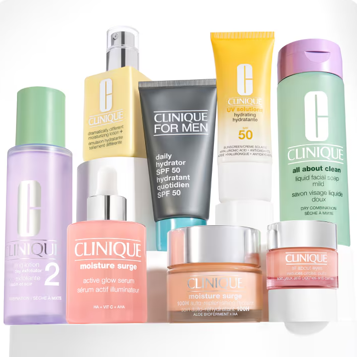 Clinique US：倩碧节日上新热卖！入手超值套装