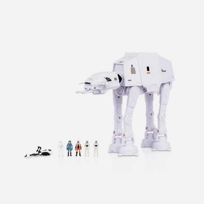 星球大战微型银河 AT-AT 9件套