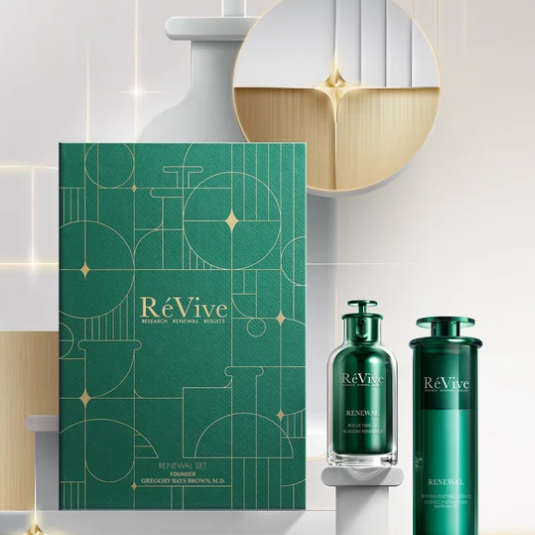 Revive：节日限定护肤礼盒上新！光采再生活肤晚霜眼霜套装$292