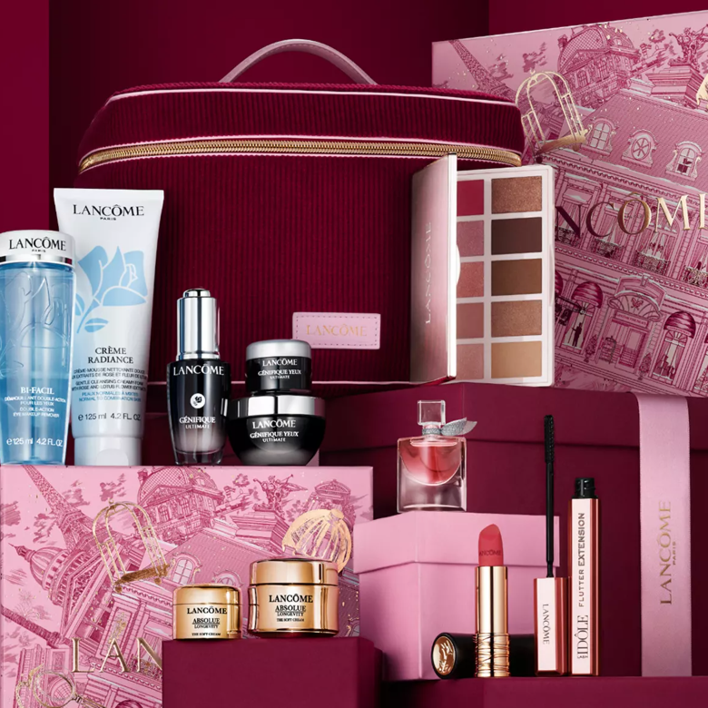 Macy's：Lancome 兰蔻任意美妆订单+$89可换购新款美妆礼盒12件套