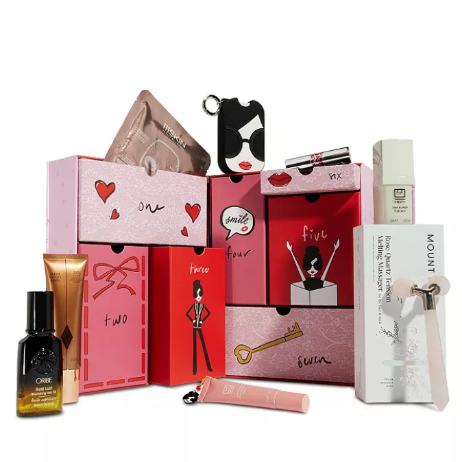 价值$395！Bloomingdale's x Alice + Olivia 限量版7日美妆倒数日历
