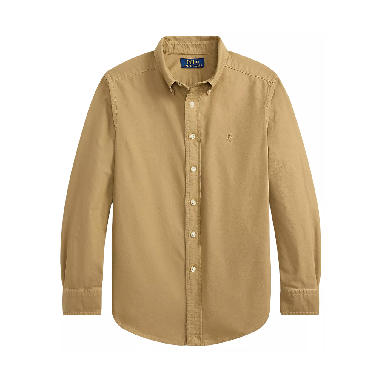 POLO RALPH LAUREN 拉夫劳伦大童款 Garment-Dyed 牛津纺衬衫