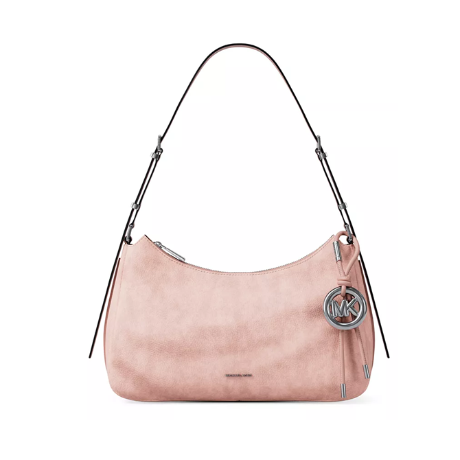 章若楠同款！Michael Kors Nolita 中号粉色单肩包