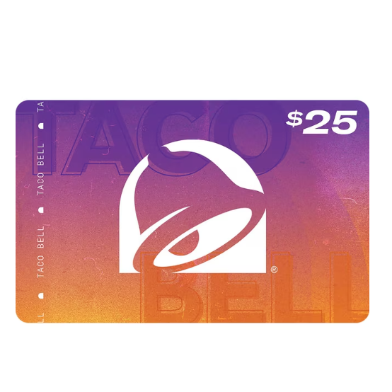 Sam's Club：Taco Bell 礼卡促销！面额$25