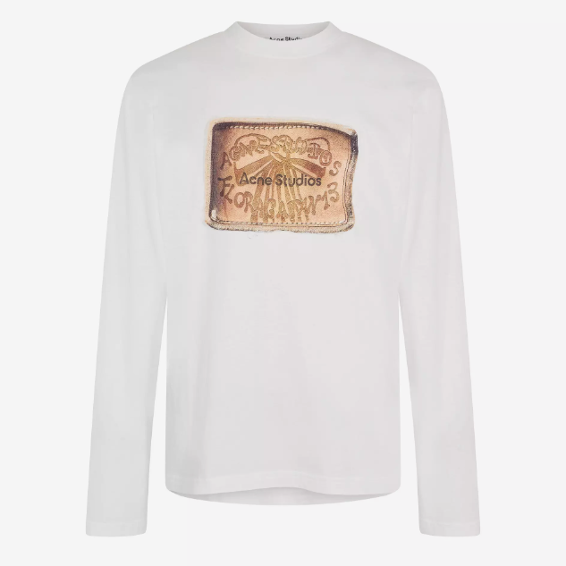 Acne Studios 女士长袖印花T恤