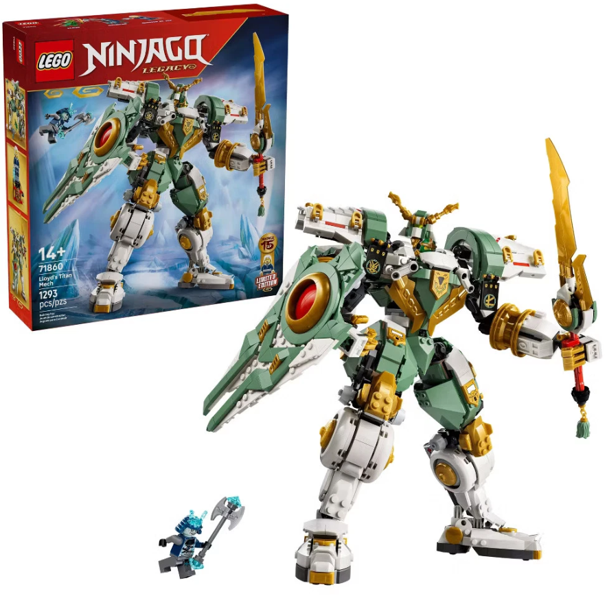 LEGO NINJAGO 劳埃德泰坦机甲 15周年 71860
