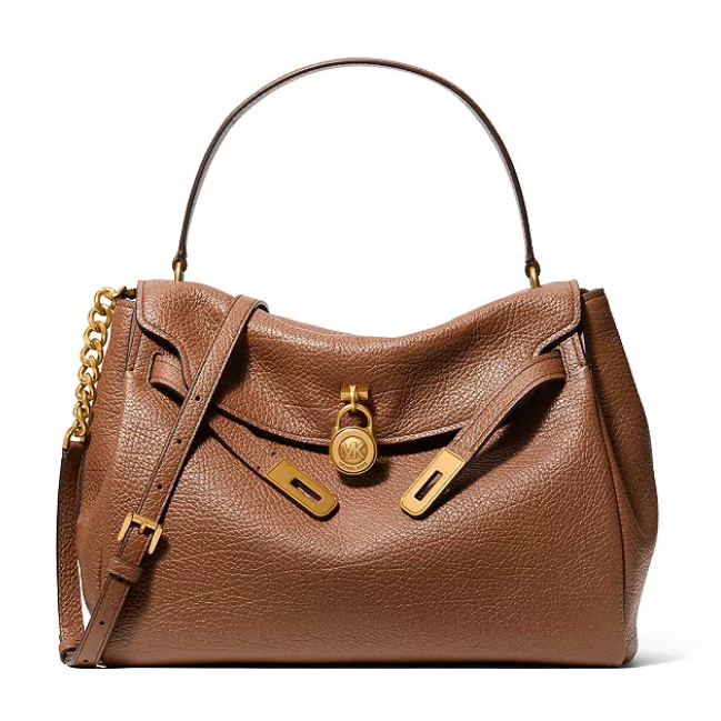 棕色补货！ Michael Kors Hamilton 大号手提包