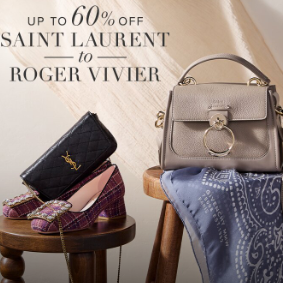 Rue La La：Saint Laurent、Roger Vivier 大牌精选