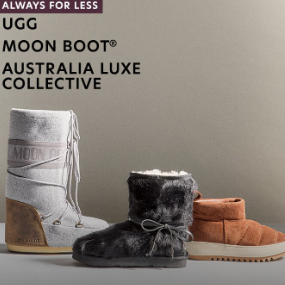 Gilt：UGG 及 Moon Boot雪地靴特惠