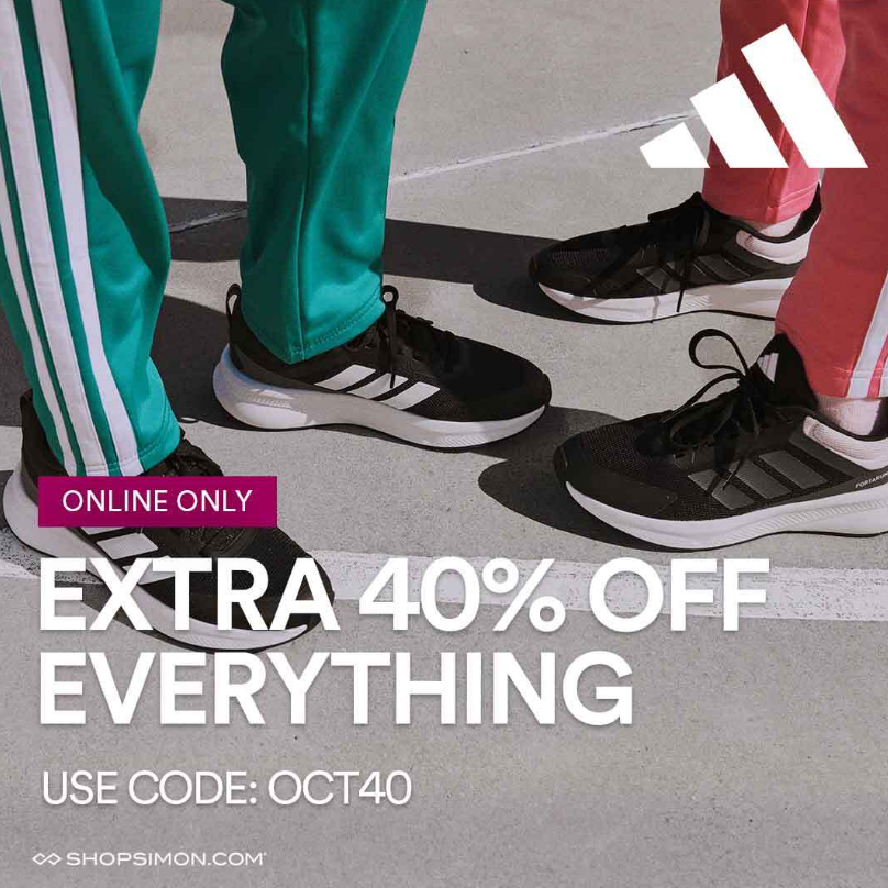 Shop Simon：Adidas 阿迪达斯限时促销！入手鞋履、包袋、服饰等