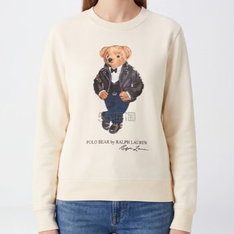 POLO RALPH LAUREN 拉夫劳伦小熊印花长袖T恤
