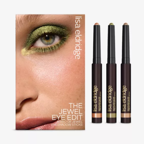 2026圣诞新品上线！Lisa Eldridge 宝石眼影棒 3支套装