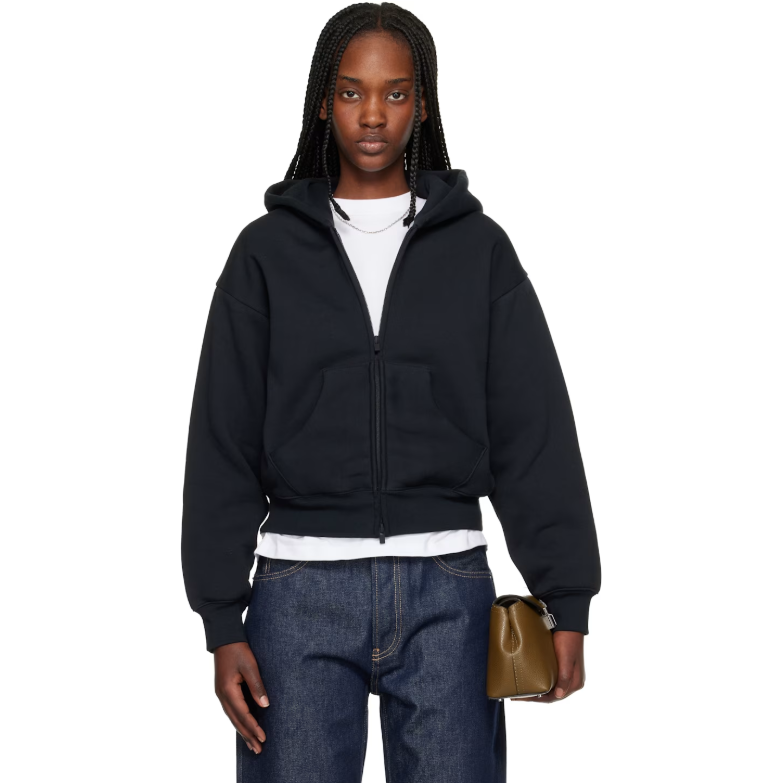 FEAR OF GOD ESSENTIALS 黑色 Classic Full Zip 连帽衫
