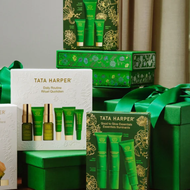 Tata Harper：节日限定护肤套装上新！5分钟提亮急救套装$38