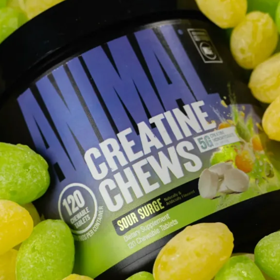 上新！Animal Creatine Chews 肌酸咀嚼片 120 片