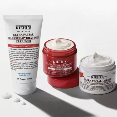 Kiehl's 科颜氏美网：全场护肤热卖！入高保湿面霜、淡斑精华、亮白精华