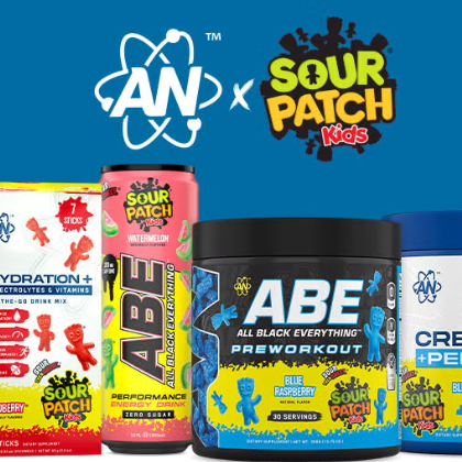 GNC：BE Nutrition × Sour Patch Kids 联名运动补剂上新！科学配方，唤醒运动能量