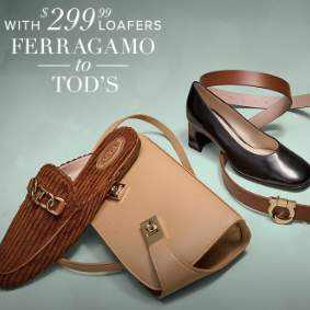 Rue La La：大牌特惠！入 Ferragamo 粉色芭蕾鞋$299