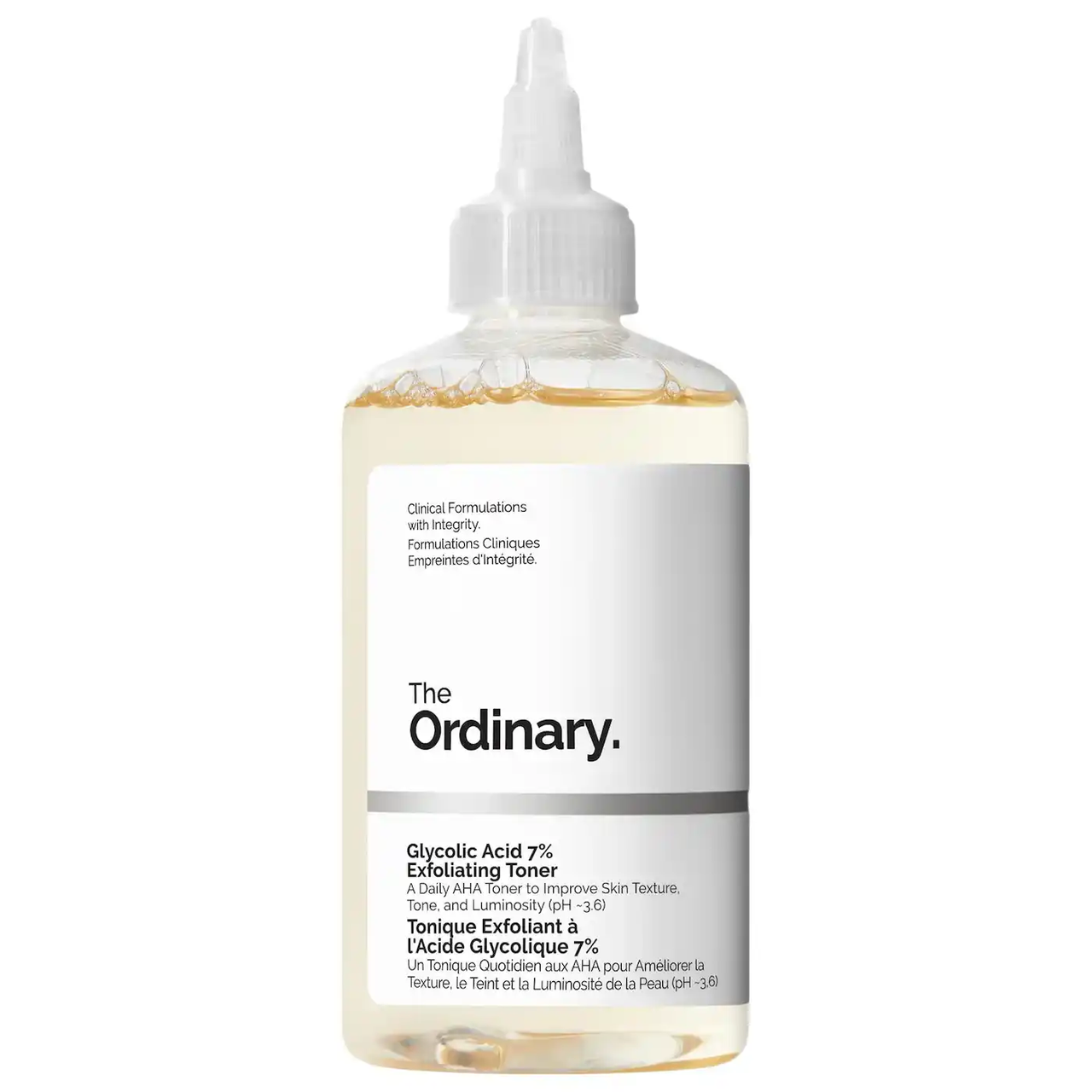 热卖！The Ordinary 7%甘醇酸焕肤亮采每日爽肤水 240ml