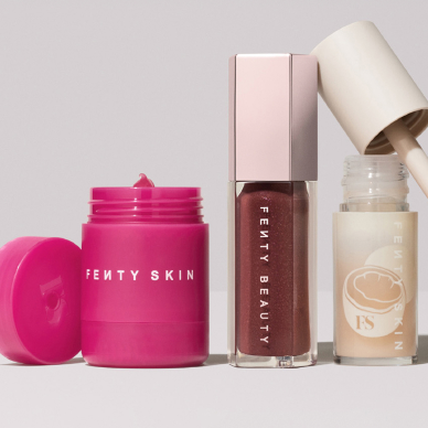 Fenty Beauty + Fenty Skin：粉饼唇釉闪促 雨琦同款粉饼热卖